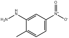 1-(2-methyl-5-nitrophenyl)hydrazine Struktur