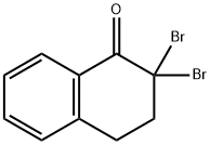1(2H)-Naphthalenone, 2,2-dibromo-3,4-dihydro- Structure