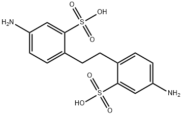 5-amino-2-[2-(4-amino-2-sulfophenyl)ethyl]benzenesulfonic acid Structure