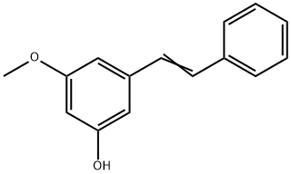 5-Methoxy-3-stilbenol Struktur