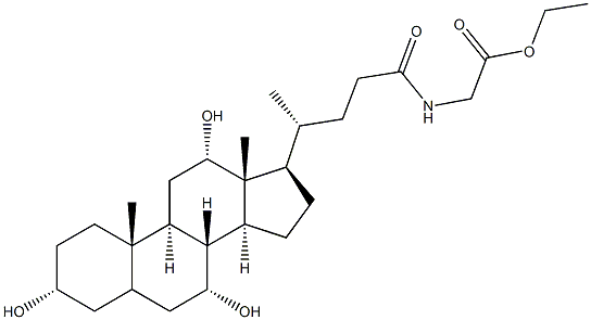 glycocholic acid ethyl ester Struktur