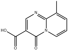 9-Methyl-4H-Pyrido[1,2-a]pyrimidine-4-oxo-3-carboxylic acid Structure
