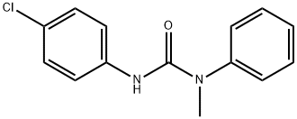 3-(4-CHLOROPHENYL)-1-METHYL-1-PHENYLUREA Struktur