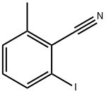2-Iodo-6-methyl-benzonitrile 化学構造式