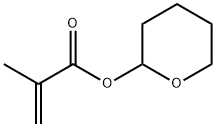 2-Propenoic acid, 2-methyl-, tetrahydro-2H-pyran-2-yl ester Structure