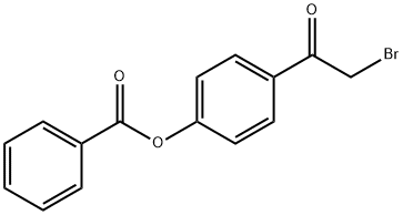 4-(BROMOACETYL)-PHENYL BENZOATE Structure