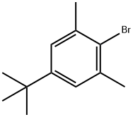 2-bromo-5-(tert-butyl)-1,3-dimethylbenzene Struktur