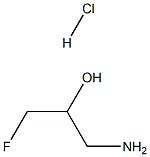 1-amino-3-fluoropropan-2-ol hydrochloride Structure