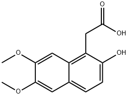 54537-76-7 2-(2-Hydroxy-6,7-dimethoxynaphthalen-1-yl)acetic acid