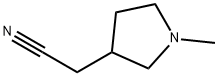 (1-methylpyrrolidin-3-yl)acetonitrile Struktur