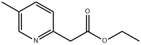 2-(5-甲基吡啶-2-基)乙酸乙酯, 5552-82-9, 结构式