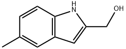 5-methyl-1H-Indole-2-methanol,55795-87-4,结构式