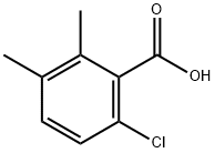 6-chloro-2,3-dimethyl-benzoic acid Struktur