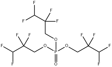 三(2,2,3,3-四氟丙基)磷酸酯,563-10-0,结构式