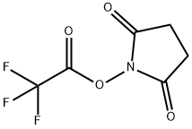 丁二酰亚胺三氟乙酸酯 结构式