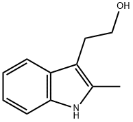 2-(2-methyl-1H-indol-3-yl)ethanol Struktur
