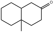 4A-METHYLDECAHYDRONAPHTHALEN-2-ONE Struktur