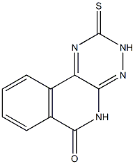 2-thioxo-2,3-dihydro-5H-[1,2,4]triazino[6,5-c]isoquinolin-6-one Structure