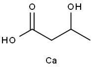 3-羟基丁酸钙, 586976-56-9, 结构式