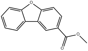 METHYL 2-DIBENZOFURANCARBOXYLATE Struktur