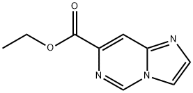 ethyl imidazo[1,2-c]pyrimidine-7-carboxylate Struktur