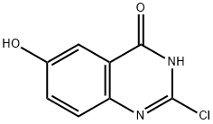 4(3H)-Quinazolinone, 2-chloro-6-hydroxy- Struktur