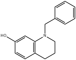 1-苄基-7-羟基-1,2,3,4-四氢喹啉,594815-03-9,结构式