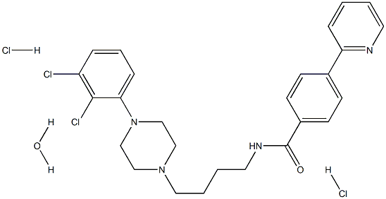 N-(4-(4-(2,3-dichlorophenyl)piperazin-1-yl)butyl)-4-(pyridin-2-yl)benzamide dihydrochloride hydrate|CJB-090 2HCL