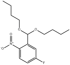 2-(dibutoxymethyl)-4-fluoro-1-nitrobenzene