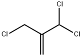 2-(クロロメチル)-3,3-ジクロロ-1-プロペン 化学構造式