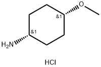 顺式-4-甲氧基-环己胺盐酸盐,61367-43-9,结构式