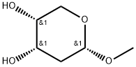 甲基 2-脱氧-ALPHA-D-赤式-吡喃戊糖苷, 6160-56-1, 结构式