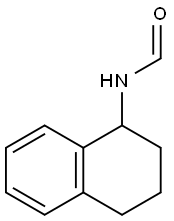 N-(1,2,3,4-TETRAHYDRO-1-NAPHTHYL)-FORMAMIDE Structure