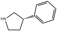 (S)-3-phenylpyrrolidine Structure