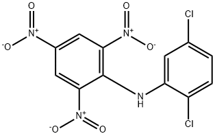 N-(2,5-DICHLOROPHENYL)-PICRYLAMINE, 63033-85-2, 结构式