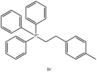 (2-(P-TOLYL)ETHYL)TRIPHENYLPHOSPHONIUM BROMIDE Struktur