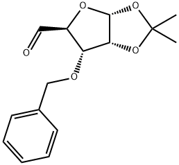 3-o-benzyl-1,2-o-isopropylidene-a-d-ribo-pentadialdo-1,4-furanose Structure