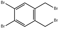1,2-二溴-4,5-双(溴甲基)苯, 6425-67-8, 结构式