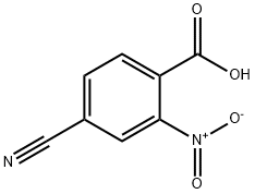 Benzoic acid, 4-cyano-2-nitro- Structure