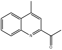 1-(4-甲基喹啉-2-基)乙烷-1-酮, 65037-59-4, 结构式