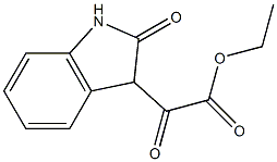 ETHYL 2-OXO-3-INDOLINEGLYOXYLATE Struktur