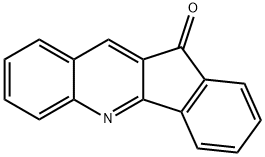 11H-indeno[1,2-b]quinolin-11-one Structure