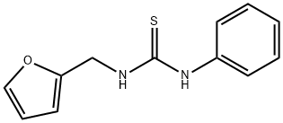 1-FURFURYL-3-PHENYL-2-THIOUREA Struktur