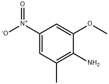 2-甲氧基-6-甲基-4-硝基苯胺, 665053-99-6, 结构式