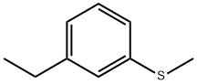 1-Ethyl-3-(methylthio)benzene Struktur