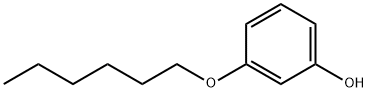 3-(hexyloxy)-phenol Struktur