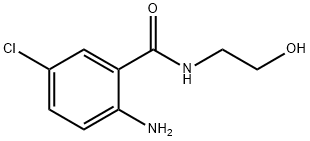 2-AMINO-5-CHLORO-N-(2-HYDROXYETHYL)BENZAMIDE Struktur