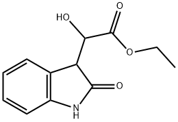 ETHYL 2,3-DIHYDRO-ALPHA-HYDROXY-2-OXO-3-INDOLEACETATE Struktur