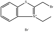 2-(Bromomethyl)-3-ethylbenzo[d]thiazol-3-ium bromide Structure