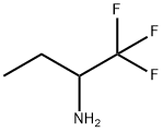 1,1,1-トリフルオロ-2-ブチルアミン 化学構造式
